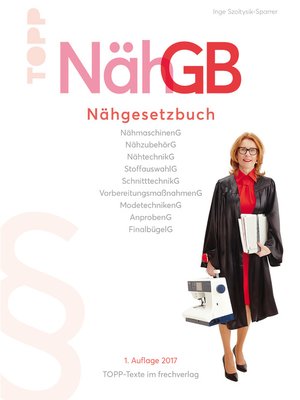 cover image of NähGB Das Nähgesetzbuch